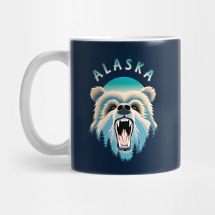 Grizzly Bear Face - Alaska Wildlife Mug